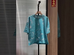 T-shirt lavage à la neige et lavage à l'acide