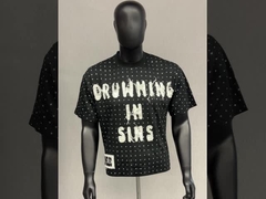 T-shirt sur mesure en strass