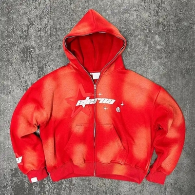 acheter 100% coton Hoodie vintage de poids lourd lavage à l'acide Soleil décoloré online manufacture