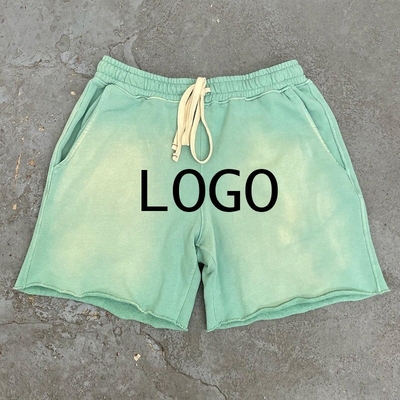 acheter Décoration vintage Soleil décoloré personnalisé Shorts français Terry lavés 400 grammes Poids du tissu online manufacture