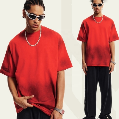 acheter Homme blanc T-shirts à faux cou 230 grammes Poids du tissu Séchage rapide et refroidissement Vêtements de rue online manufacture