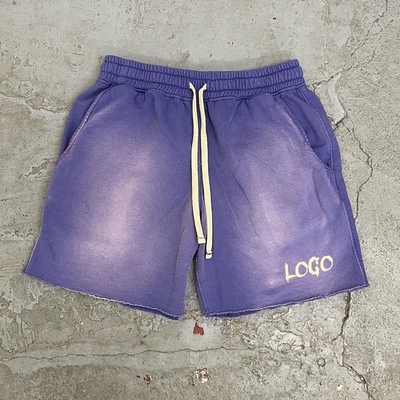 acheter Élastique ceinture de la taille de la corde de laine Soleil pâle Sweat Shorts pour les hommes style de jogging d'été online manufacture