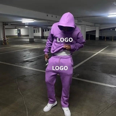 acheter Soutenez Y2K Tracksuit Jogger Set avec imprimé Puff Sweatpants élargis online manufacture