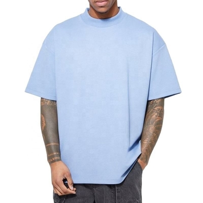 acheter T-shirt poids lourd blanc en gros Jersey Tissu surdimensionné T-shirt à épaule 300 Gsm T-shirt blanc online manufacture