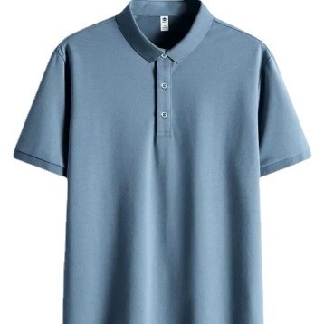 acheter T-shirt à manches courtes pour hommes séchage rapide Lapel Couleur solide Polo T-shirt Étiquettes personnalisées online manufacture