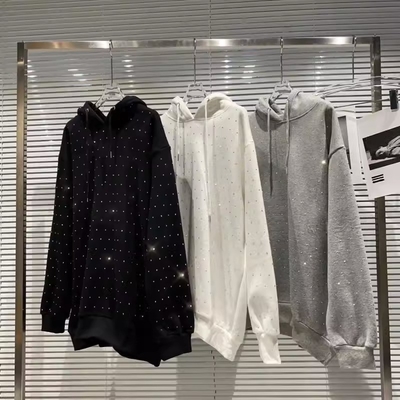 acheter T-shirt pour femmes avec logo personnalisé et impression graphique avec des paillettes au style printemps automne Y2k online manufacture