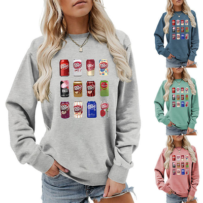 acheter Conception graphique personnalisée Y2k Imprimé Fun Crewneck Hoodie pour femmes S-6XL ou taille personnalisée online manufacture