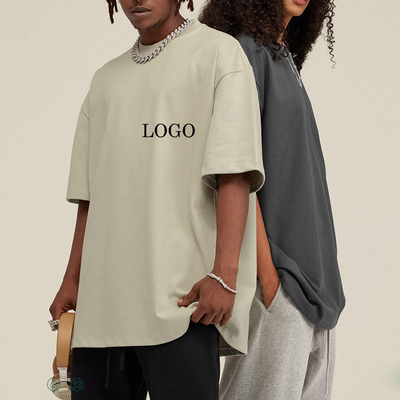 acheter Logo personnalisé T-shirts lavés pour hommes T-shirt à épaule en coton 100% online manufacture