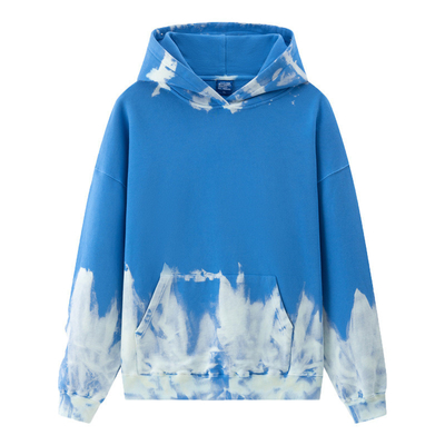 acheter T-shirts à capuche pour femmes T-shirt à capuche gravé Graffiti Couleur dégradée automne hiver online manufacture