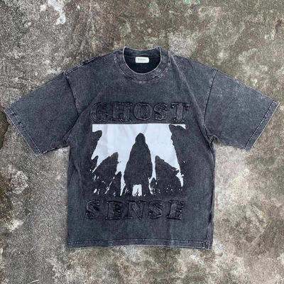 acheter T-shirts brodés en patch pour hommes avec impression personnalisée et méthode de tissage tricotée online manufacture