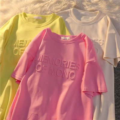 acheter T-shirt imprimé sur mesure en 3D pour hommes femmes imprimant en relief T-shirt Logo online manufacture
