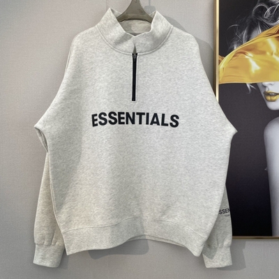 acheter Homme surdimensionné fermeture à glissière avec capuche Solid Casual Unisexe Coton Drop Sweatshirt épaule online manufacture
