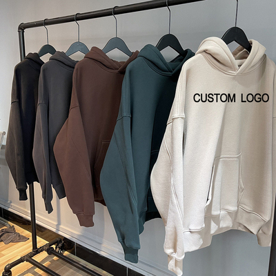 acheter Un gros sweat à capuche pour homme, un pull à capuche brun, gris, épaule online manufacture