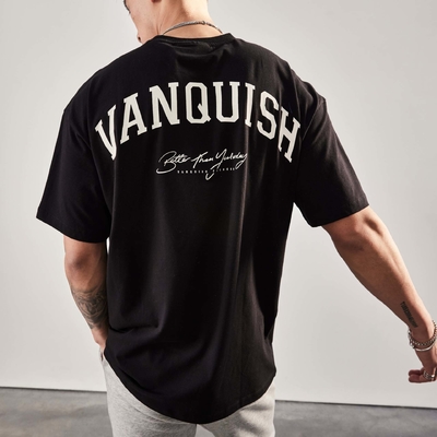 acheter T-shirt en coton pour hommes de grande taille 2023 avec technologie de décapage de l'humidité et col O-Neck online manufacture