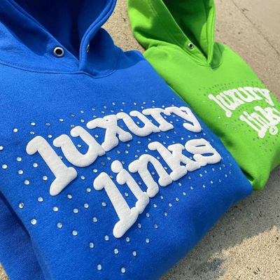 acheter Logo puff imprimé hoodie personnalisé Vêtements de rue Hoodie coton français Terry Bubble Print Pull Over Hommes online manufacture