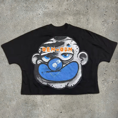acheter T-shirt de poids lourd surdimensionné 100-300Gsm homme online manufacture