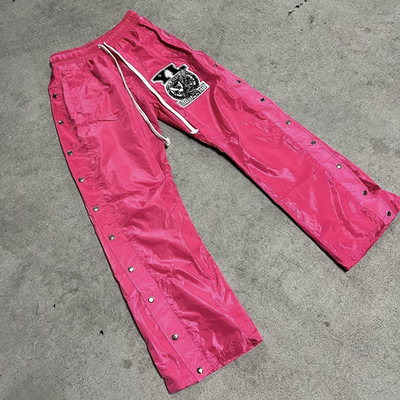 acheter Sweatpants en nylon pour hommes avec un design étanche et une broderie délicate online manufacture