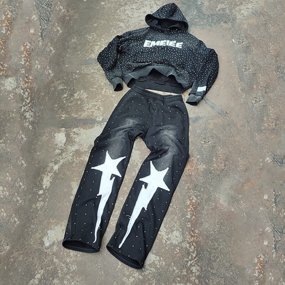personnalisé Acid Wash 2 pièces maillot de course pour coureurs maillots de course pour hommes DTG Impression Design empilé