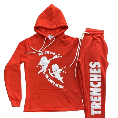 Maillots à capuche Unisexe Silk Écran imprimé maillot de sport pour hommes Sweatshirt 3D Puff Print Maillot de sport