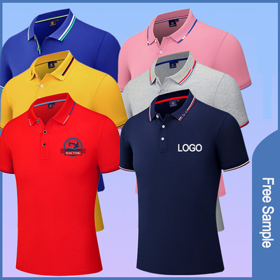 T-shirts de golf en tricot pour garçons et filles