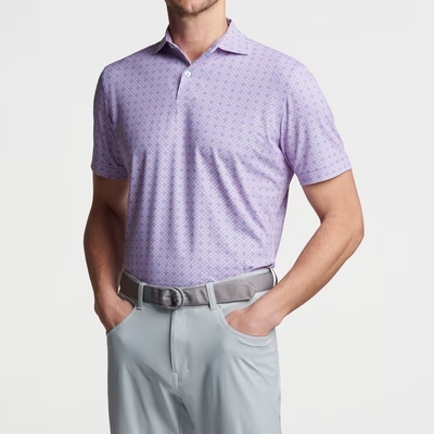 7 jours d'échantillon de commande de maillot de polo pour hommes tricoté dans le sport et la mode