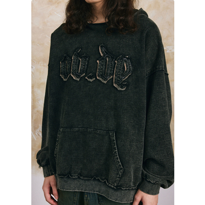 chaudes chemises à capuche pour femmes d'hiver avec Drop Shoulder Vintage Double Layer Design S-6XL