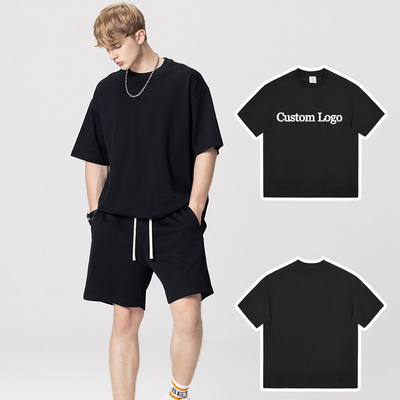Support 7 jours Temps de livraison de l'échantillon de commande Logo personnalisé Vêtements de rue Unisexe T-shirt surdimensionné