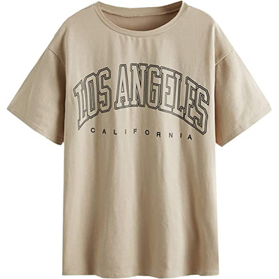 1000 quantité d'épissage T-shirts surdimensionnés pour femmes vintage à demi-manche T-shirt décontracté