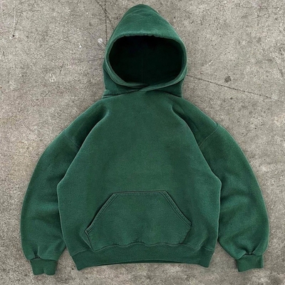T-shirt à capuche en coton sur mesure pour hommes DTG