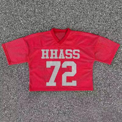 T-shirts de sport sur mesure fabricant T-shirt de football pour hommes de haute qualité polyester Vintage T-shirts en maille de football