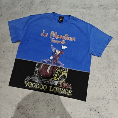 T-shirt personnalisé streetwear impression DTG surdimensionné en coton 100% épais French Terry, épaules tombantes, graphique, coupe carrée