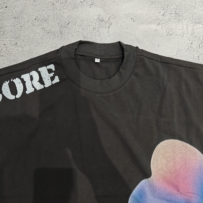 T-shirts en coton sur mesure imprimés premium 240 Gsm T-shirts pour hommes