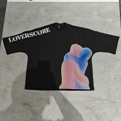 T-shirts en coton sur mesure imprimés premium 240 Gsm T-shirts pour hommes